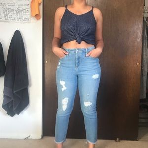 Universal Thread High Rise Straight Denim